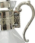 Vintage Turkish Coffee Pot Set, Decorative Glass Teapot Set, Heatable Glass Tea Kettle with Lid and Cup, Turkish Tea Set for Home Tea Party, Milk, Coffee, Hot Cold Tea