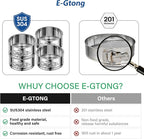 4" Springform Cake Pan, 4 Pcs Stainless Steel Springform Pans with 50 Pcs Paper Liners, Leakproof & Nonstick Cheesecake Pan with Removable Bottom, Small Cake Pan for Mini Pizzas Quiches