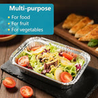 9x13 Thickened Aluminum Foil Pans, 20Pack Extra Deep Disposable Aluminum Pans for Roasting, Baking, Cooking, Food Prep, Chafing, Steam Table, Oven, Cake, and Party Catering.