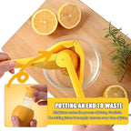 Lemon Squeezer, Effortless Manual Flat Lime Juicer Squeezer, Hand Citrus Press, Stainless Steel Orange Peeler Lemon Zester Grater, Easy to Make Juice From Lemon, Lime, Cirtus, Orange, Fruits（5 Pcs）