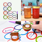 8oz Mason Jars, Canning Jars,Jam Jars forJelly,Honey, Wedding Favors, Food Storage,Kitchen & DIY Gifts, with Lables,Sponge Brush,Pen and Red Hemo Rope,Set of 24