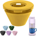 Silicone Anti-Leak Coffee Spout for Keurig K-Mini & Express - Splash-Proof Accessory, No Mess Drip-Free Design, Easy to Clean & Reusable (Orange)