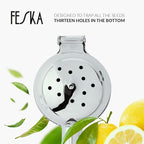 Stainless Steel Lemon Squeezer - Premium Citrus Juicer - Lime Squeezer for Seedless Juicing - Stainless Steel Hand Juicer 2 pcs - Easy to Wash Lemon Press