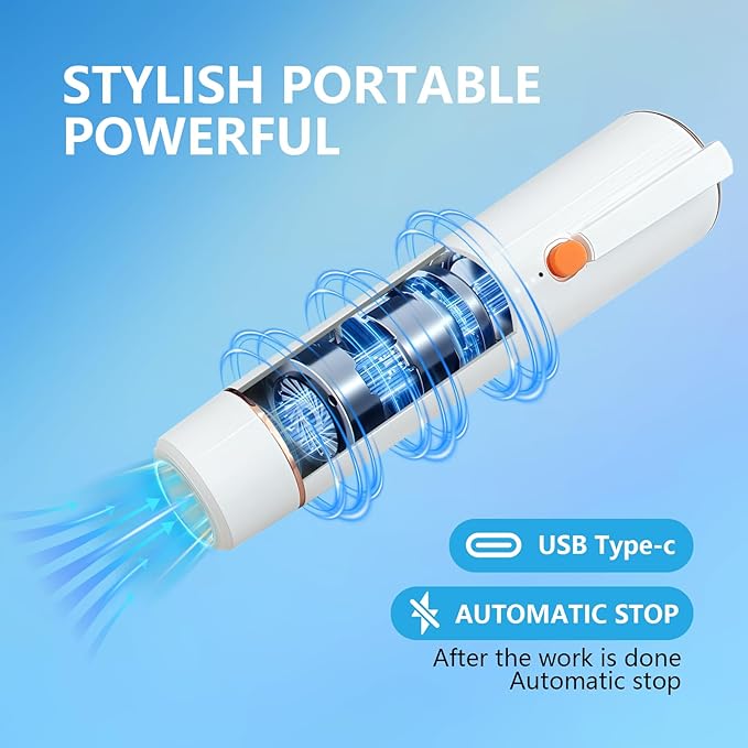 Vacuum Sealer, Vacuum Sealer for Food Compact Handheld Vac Seal Machine, Seal Meal Saver Portable Food Sealer (Vacuum Sealer Machine + 3 Food Storage Containers + 20 Reusable Bags)