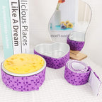 4-Piece Bake Even Strips, Super Absorbent Thick Cake Pan Dampen Strips, Keeps Cakes More Level and Prevents Crowning With Cleaner Edges