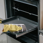 Urban Villa Dish Cloths Terry Cotton Pack of 6, Highly Absorbent Quick Drying Super Soft Premium Dish Towels for Kitchen with Hanging Loop Hand & Tea Towels - 12x12 Inch, (Grey & White, Checks)