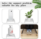 2 Pack Dunnage Rack 23. 6" Long x 23. 6 Wide, 3. 9" Height Stainless Steel Dunnage Rack 1000+ Pound Capacity Storage Commercial Food Service Storage in Restaurant Kitchens Shop(Detachable)