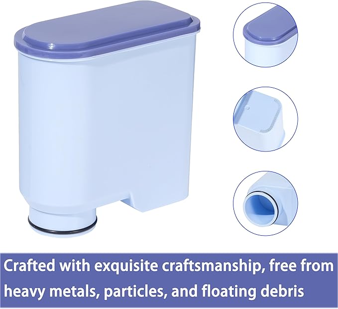 Water Filter for Philips Aqua-Clean Latte-Go 3200, 5400, 4300, 1200 Series Coffee Machine Automatic Espresso (2Pack)