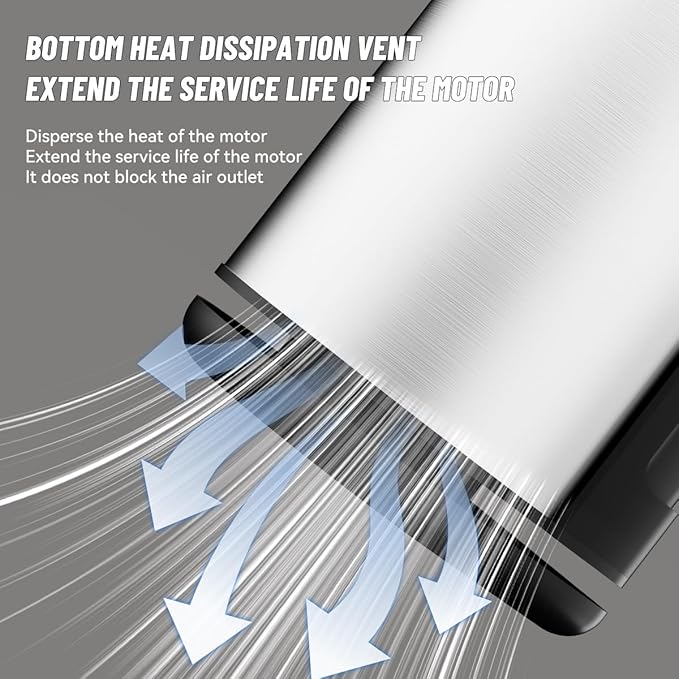 Stainless Steel Coffee Grinder and Spice Grinder with Dual Blades & Heat Dissipation Base, for Uniform Grinding of Large Batches of Beans and Spices