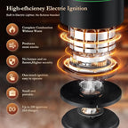 Electric Whiskey Smoker Kit-Rechargeable Cocktail Smoker Set with 6 Wood Chips - Unique Bourbon & Old Fashioned Drinks Smoker, Ideal Christmas, Birthday, Gifts for Men, Dad, Husband