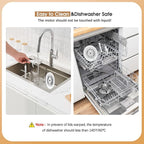 Food Processors, Electric Chicken Shredder & Meat Grinder Meat Shredder Tool Twist with 250W Copper Motor, 1.5L Bowl & Bi-Level Blades Anti-Slip Base for Meat/Fruits/Vegetable/Pet Food