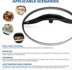 SCVP609-KLS Oval Glass Lid Replacement for Rival Crock Pot & Slow Cooker
