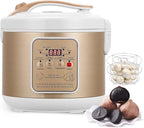 Moongiantgo 6L Black Garlic Fermenter, Automatic Intelligent Fermenter Machine for Natto, Yogurt, Kimchi, Fruit Wine, Garlic Cooker with Precise Time Temperature Control, 110V
