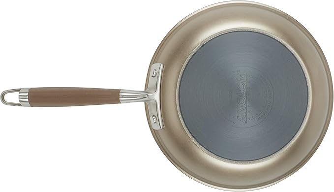 Anolon Advanced Home Hard Anodized Nonstick Cookware/Pots and Pans Set, 9 Piece - Bronze