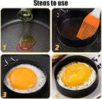 11 Pcs egg peeler tools for hard boiled eggs and Frying Eggs, Cooked eggs and a shell remover kit with 4 Egg Rings, 2 Egg Piercers, 1 Egg Cracker, 1 Egg Cutter, 1 Egg Separator, 1 Egg Steaming Rack.