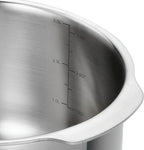 Tramontina Utsava 3.4-Quart Tri-Ply Clad Stainless Steel Tope with Lid, Patila Pot for Indian Cooking