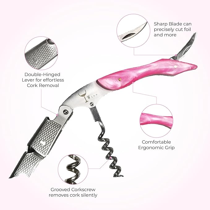 Wino Wine Key! - Professional Sommelier's Corkscrew Wine Opener
