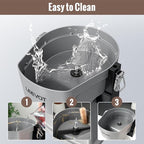 Commercial Vegetable Chopper 200W, Electric Food Processor for Slicing Dicing Shredding, Professional Veggie Cutter for Restaurant, Hotel School, Cafeteria, French Fry, Cheese Grater