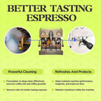 Espresso Machine Cleaning Tablets,16 Pack Coffee Machine Descaler Compatible with Breville, Gaggia, Delonghi, Jura, Coffee Oil Remover Tablets Suitable for use with all Espresso machines