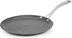 Cuisinart FusionPlus Nonstick Stainless Steel Cookware, 12-Inch Round Griddle Pan with PFAS-Free PURELYSEAR Ceramic Technology, Scratch Proof, Cool Grip Handles, Dishwasher Safe