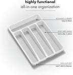 madesmart Mini Silverware Tray, White