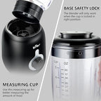 Bear Blender, 2025 New 700W Smoothie Countertop Blender with 40oz Cup for Shakes and Smoothies, 3-Speed for Crushing Ice, Puree and Frozen Fruit with Autonomous Clean