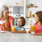 Topsky 12-ounce Plastic Water Tumblers | Set of 4 Transparent Unbreakable Drinking Glasses Clear Acrylic Reusable Juice Wine Cups for Home Picnic Party, Dishwasher Safe,Stackable