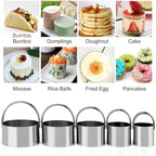 Stainless Steel Cookie Cutters, Pastry Cutter, Dough Cutter & Biscuit Cutter Set For Baking (10 Pcs/Set), Mickey Unicorn Dinosaur Heart Star Cookie Cutters for Kids Birthday Party