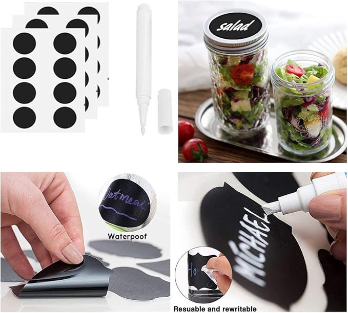 SPANLA Mason Jars, 24 Pack Canning Jars With Regular Lids, Ideal for Jam, Jelly, Honey, Wedding Favors, Shower Favors, DIY Glass Spice Jars - 4 OZ x 8, 8 OZ x 8, 12 OZ x 8 (4oz -8oz-12oz)