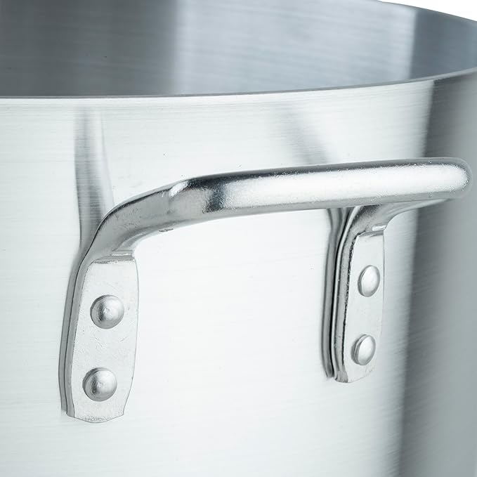 Winco 6.0mm Aluminum Stock Pot, 80-Quart