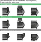 Dish Drying Rack, Expandable Dish Rack for Kitchen Counter, Stainless Steel Dish Drainer with Drainboard Set and Utensil Holder (Black)