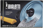 Bialetti Taste of Italy Nonstick Pasta Pot with Strainer Lid, 5.5-Quart, Teal