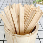5.5inch Wooden Coffee Stirrers, 1000 Count Disposable Stir Sticks for Coffee & Cocktails, Wooden Beverage Mixer with Smooth Ends, Swizzle Drink Sticks