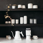 Fellow Gen 2 Ode Burr Coffee Grinder Electric with 31 Settings for Drip, French Press & Cold Brew - Small Footprint Electric Grinder - Matte White