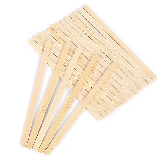 Perfect Stix 5.5 Inch Wooden Round Coffee Stirrers. 5.5 inch in Length and 1.2mil in Thickness. Pack of 1000 Count.