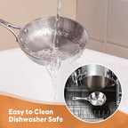 Macevia Mini 0.12QT Sauce Pan, 18/10 Stainless Steel Pans, Small Pot Butter Warmer With Handle, 3 Ply Stainless Frying Pans For Home Kitchen - 4 Inch