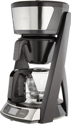 BUNN HB Heat N Brew Programmable Coffee Maker, 10 cup, Stainless Steel, 46500.0003