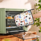 Kawaii Sushi Pot Holder Set of 2,Food Cute Cartoon Kitchen Heat Resistant Potholder for Women Men BBQ Cooking Baking