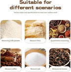 3 Piece 30g Coffee Scoop, Stainless Steel with Graduated Spoon for Coffee Beans, Sugar, Flavourings, etc