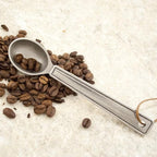 DANFORTH – Pewter Queen Anne Coffee Scoop – 7” – Handcast Coffee Measuring Spoon – Made In USA