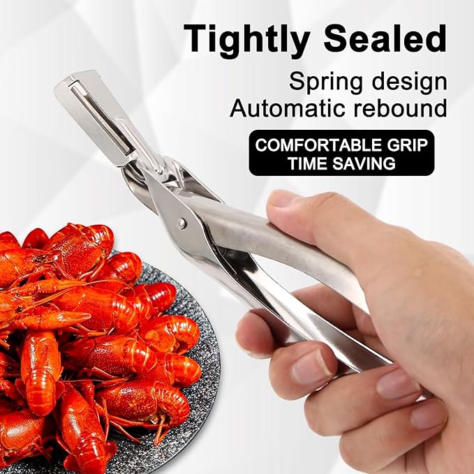 Crawfish Peeler, Crayfish Peeling Tool with Shrimp Peeler and Deveiner Tool, Includes 200PCS Disposable Gloves, Easy to Use