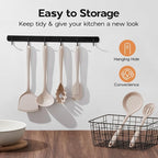 Kitchen Utensils Set, Onader Silicone Non Toxic Cooking Utensils, 6 Pcs Heat Resistant Kitchen Gadgets Set for Nonstick Cookware - Khaki