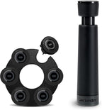 Airtender Vacuum Pump Wine Preserver with 6x Reusable Vacuum Sealer Wine Stopper for storing wine longer and preserving taste