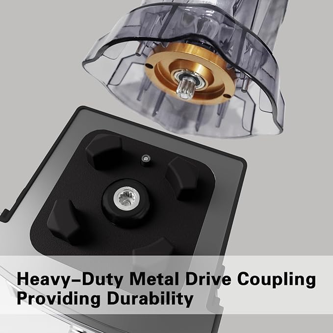 VONCI 2200W Commercial Blender With Sound Enclosure, 85OZ Large Capacity Quiet Blender For Smoothies, Heavy Duty Industrial Blenders For Restaurant, Perfect For Kitchen, Ice Crush, Milk Shake, Fruits