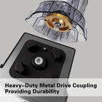 VONCI 2200W Commercial Blender With Sound Enclosure, 85OZ Large Capacity Quiet Blender For Smoothies, Heavy Duty Industrial Blenders For Restaurant, Perfect For Kitchen, Ice Crush, Milk Shake, Fruits