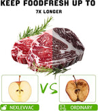 200 Pint Vacuum Sealer Bags - 6x10 Inch, Heavy Duty Commercial Grade for Food Saver, Seal a Meal, Sous Vide, Meal Prep & Freezer Storage