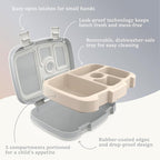 Bentgo Kids 5-Compartment Leak-Proof Bento-Style Lunch Box (Whimsy & Wonder Collection) - Ideal for Ages 3-7, Drop-Proof & Durable, Dishwasher Safe, & PFAS & BPA-Free Materials (Starry Sprinkle)