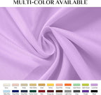 Softalker Rectangle Tablecloth Waterproof & Stain Resistant Table Cloth Wrinkle Free Fabric Washable 210GSM Polyester Table Cover for Dining/Party/Buffet/Wedding (90x156 inch, Lavender)