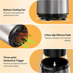 TECKNET 600W Bullet Blender for Smoothies, Small Personal Nutri Blender for Protein Shakes and Smoothies, Coffee Mixer with 2 BPA-Free Cup, Portable Countertop Grinder Combo Kitchen Appliances