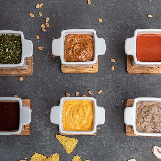 Boska Tapas Fondue Bianco - for 174 Grams of Melted Cheese - 300 ml